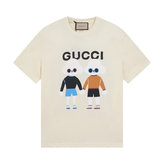 Gucci Early Spring Collection High-Weight Short-Sleeve